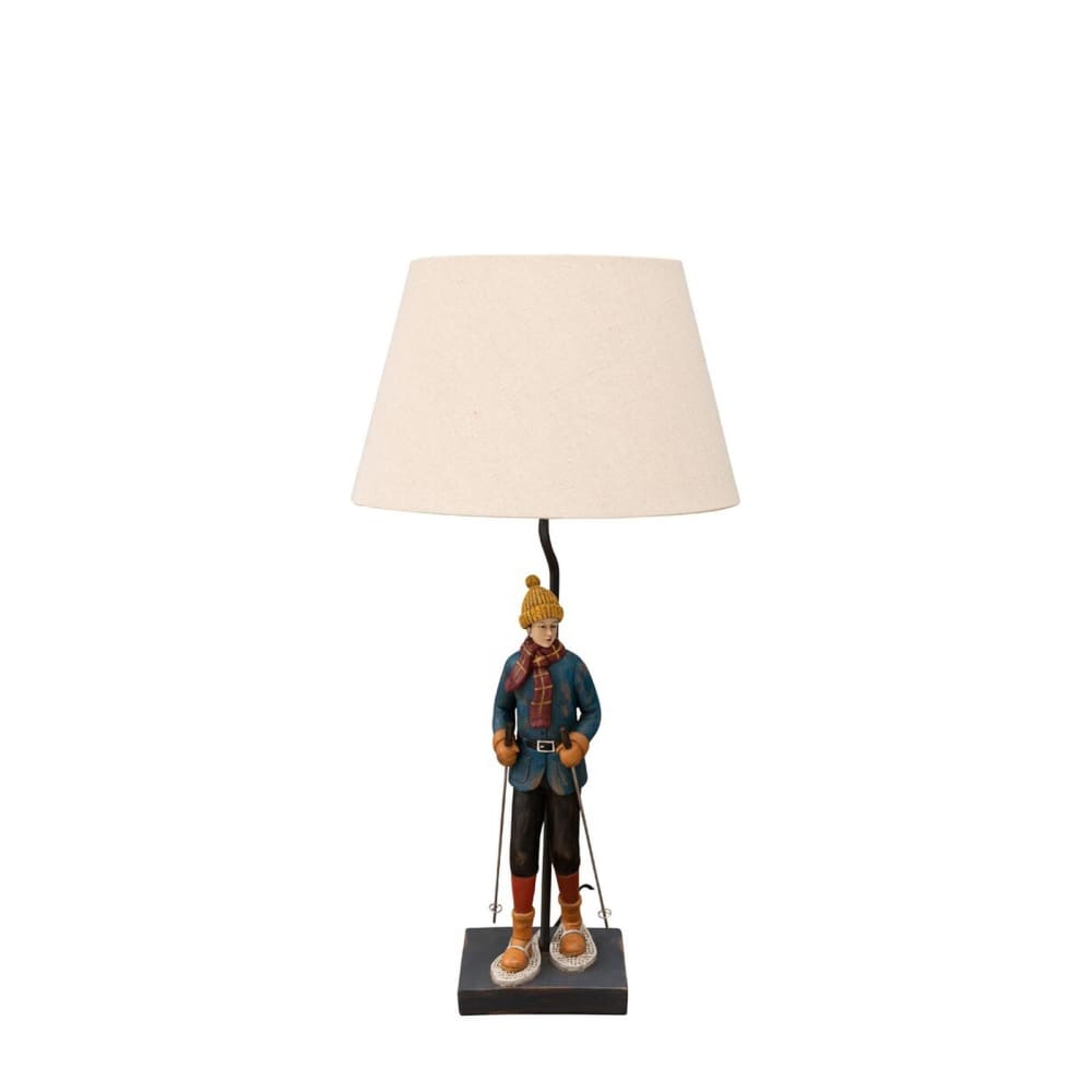 lampe à poser en résine