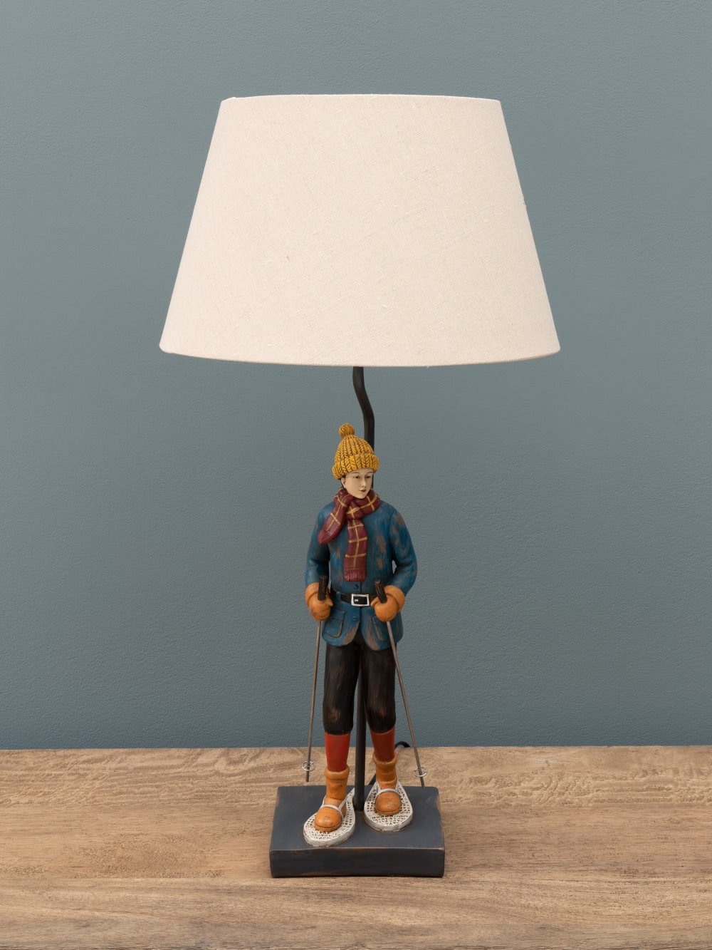 Lampe à poser en résine multicolore - Maisons du Monde