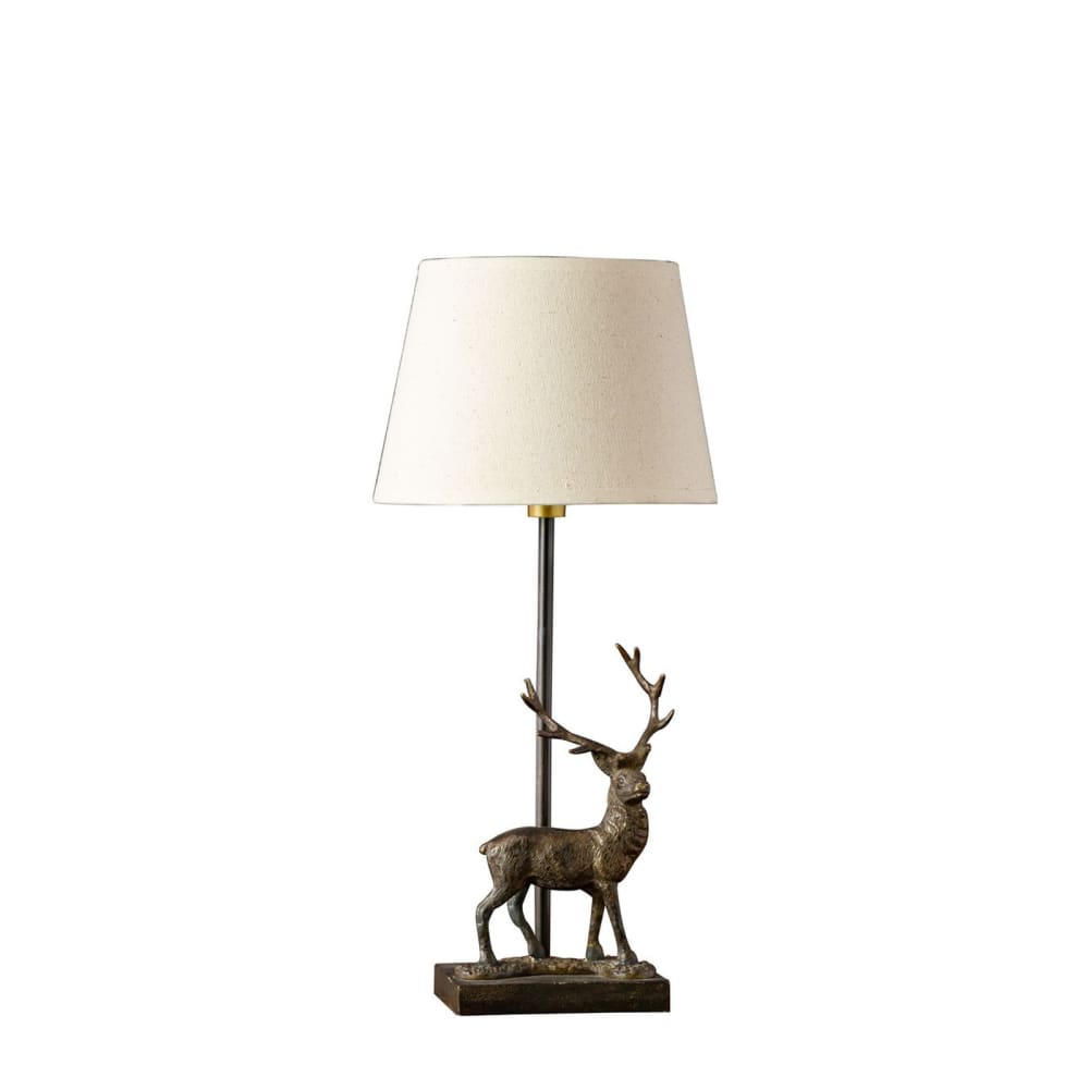 Lampe à poser en laiton