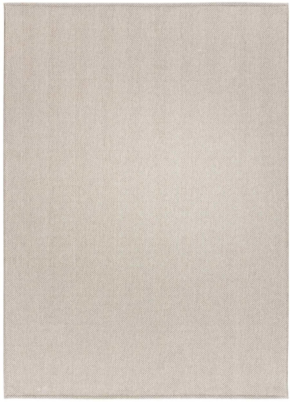 Tapis lavable beige 140x200 cm