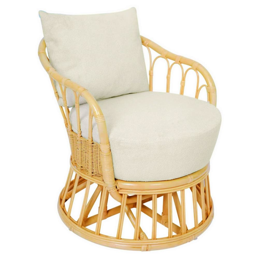 fauteuil de salon en - rotin
