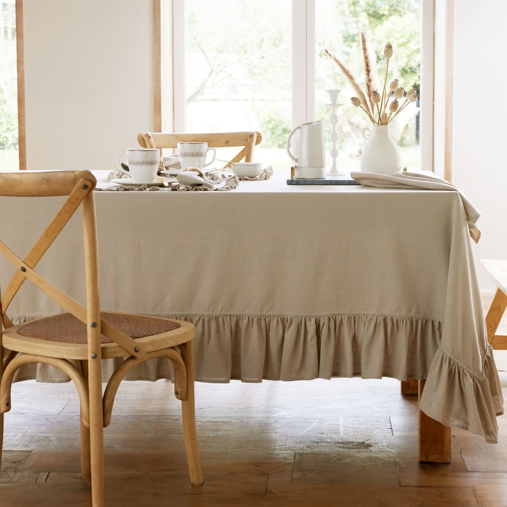 nappe en coton naturel