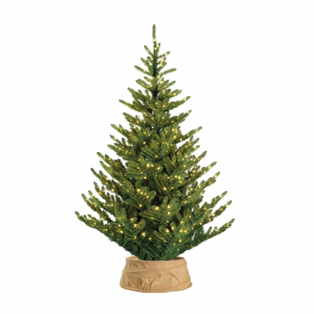 Cache-pied pour sapin de Noël en jute beige, Ø 68 cm - Maisons du Monde