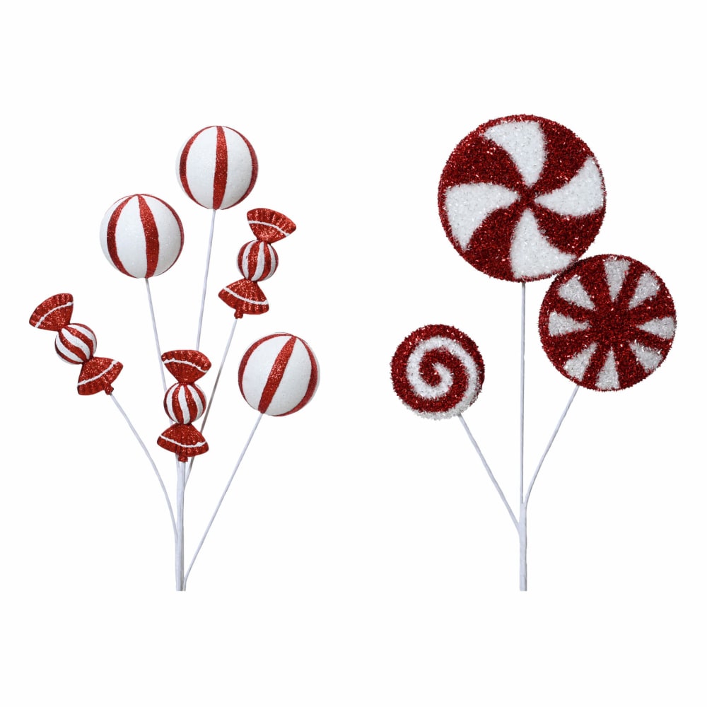 Juego 2 colgantes de navidad forma de galleta en polirresina, 63x20 cm