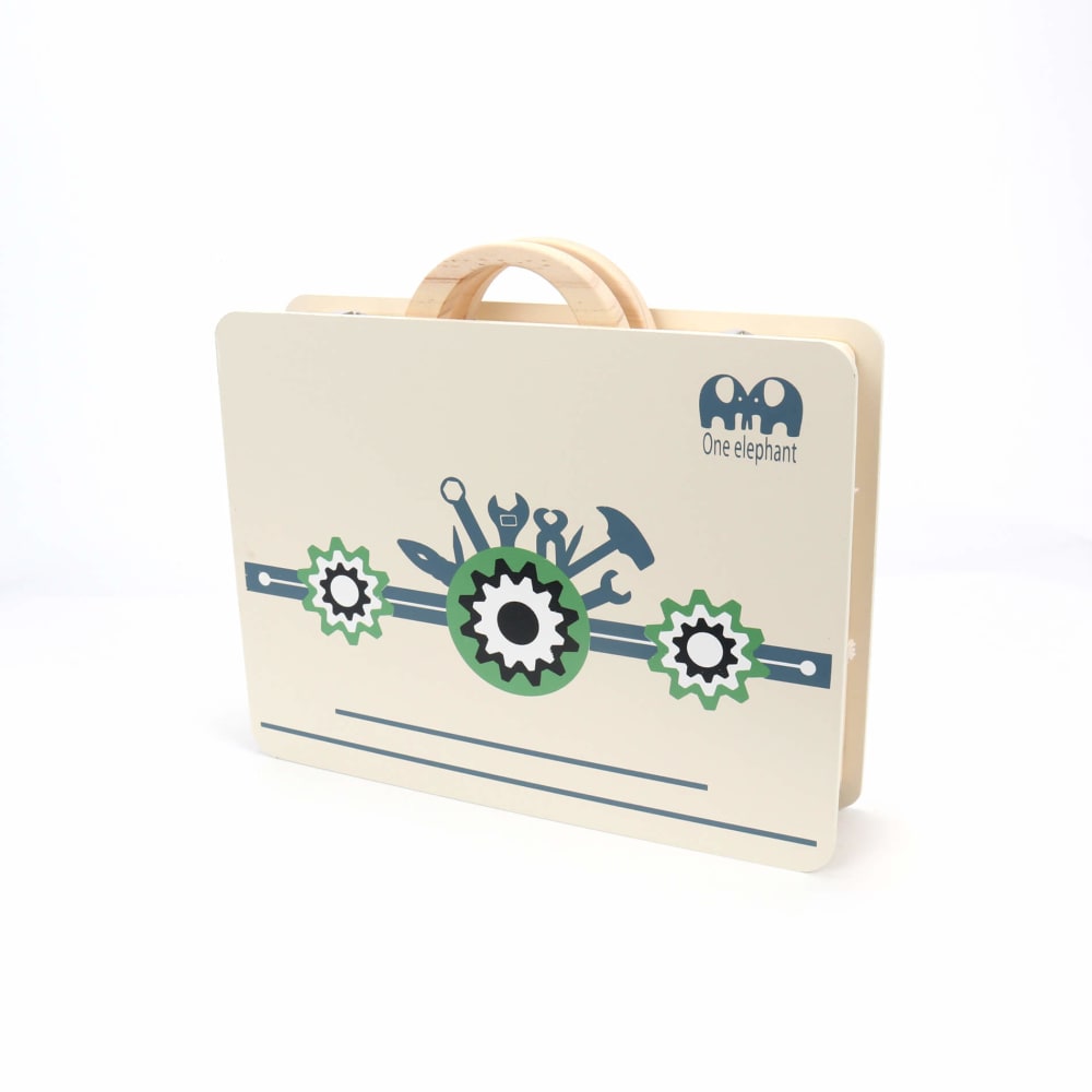 Jeu mallette avec outils en bois pour enfants (Mobili Rebecca) - Image 2