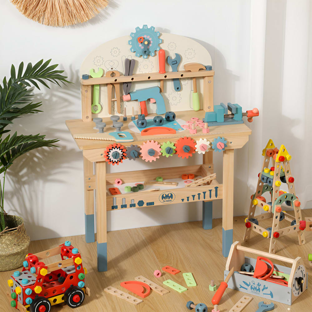 Jeu établi en bois pour enfants