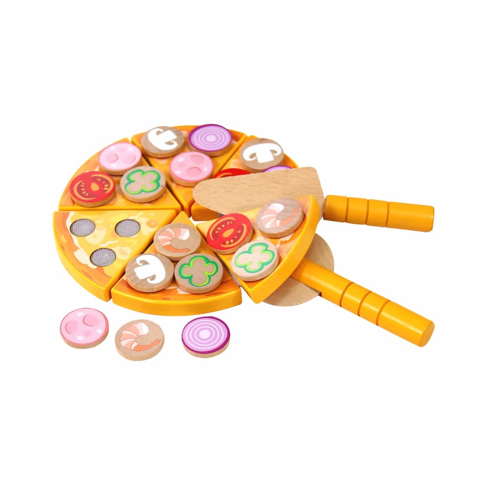 Mobili Rebecca Pizza-Spielzeug aus Holz für Kinder style modern MEHRFARBIG HOLZ Kinder