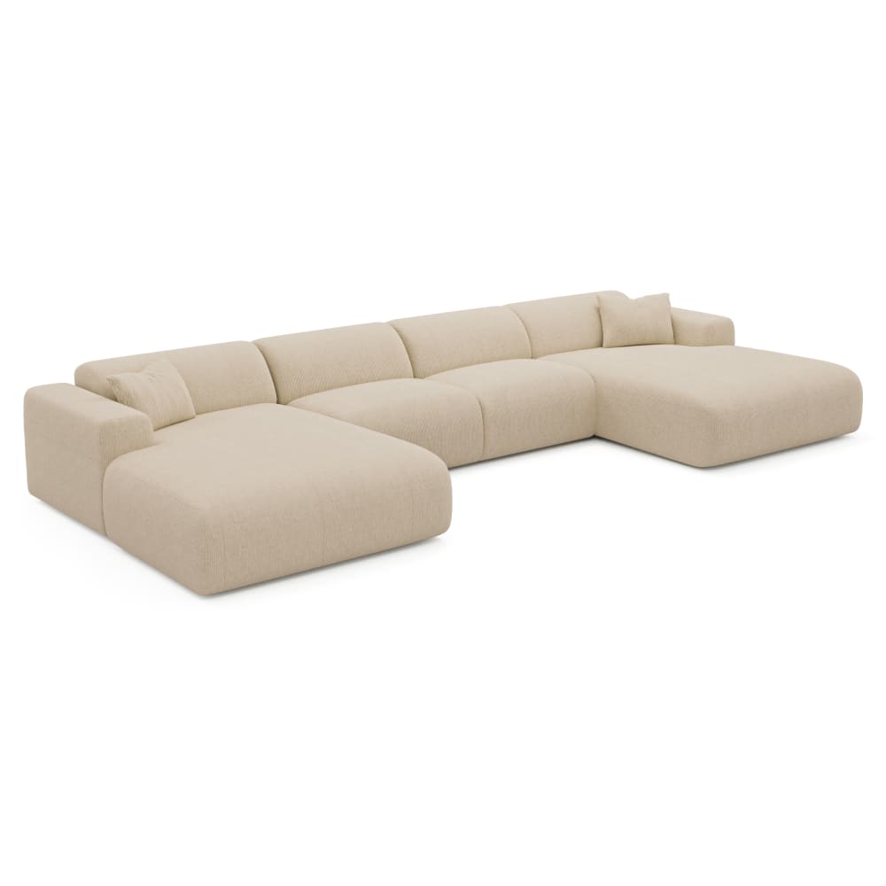 Canapé panoramique 7 - beige
