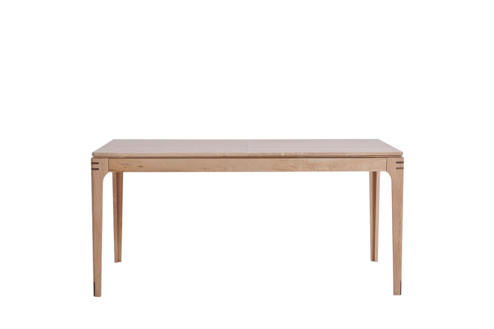 Table+rectangulaire+extensible+en+bois+L156/230+10+personnes