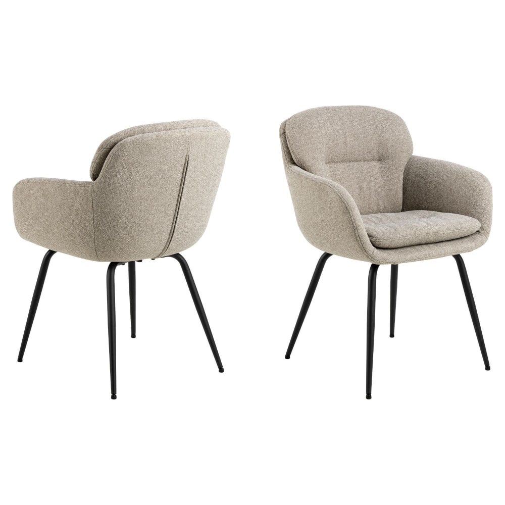 Lot 2 chaises salle - assise