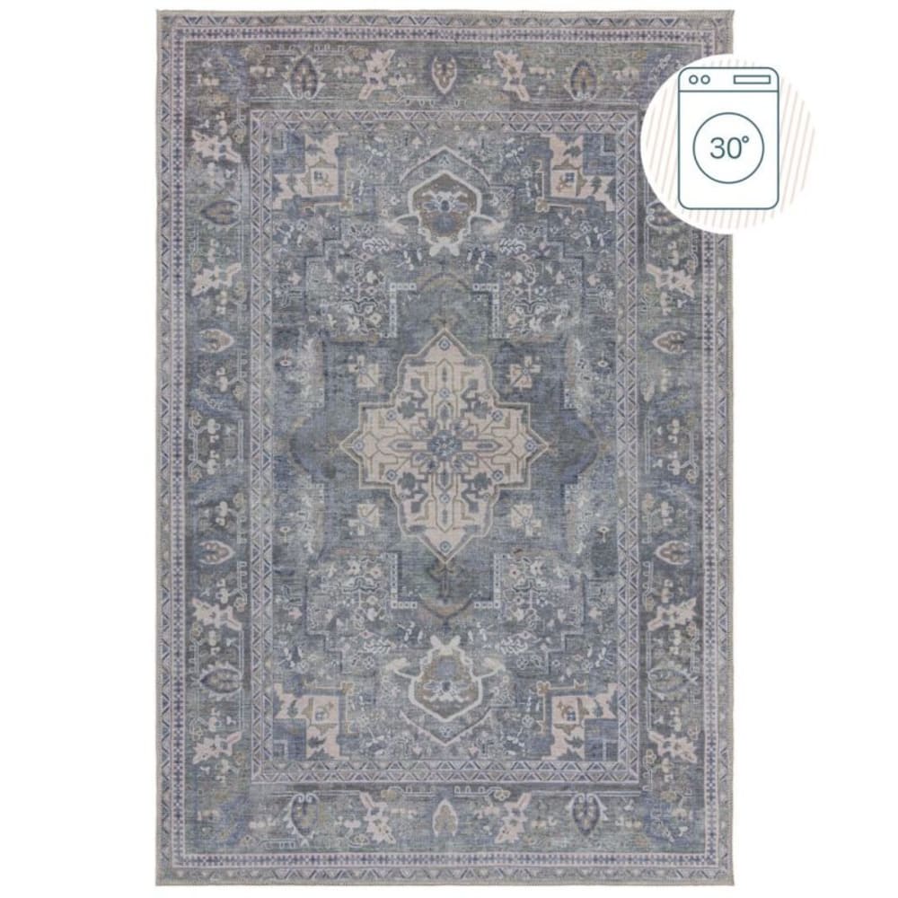 Tapis lavable vert 160x230cm — vue 4