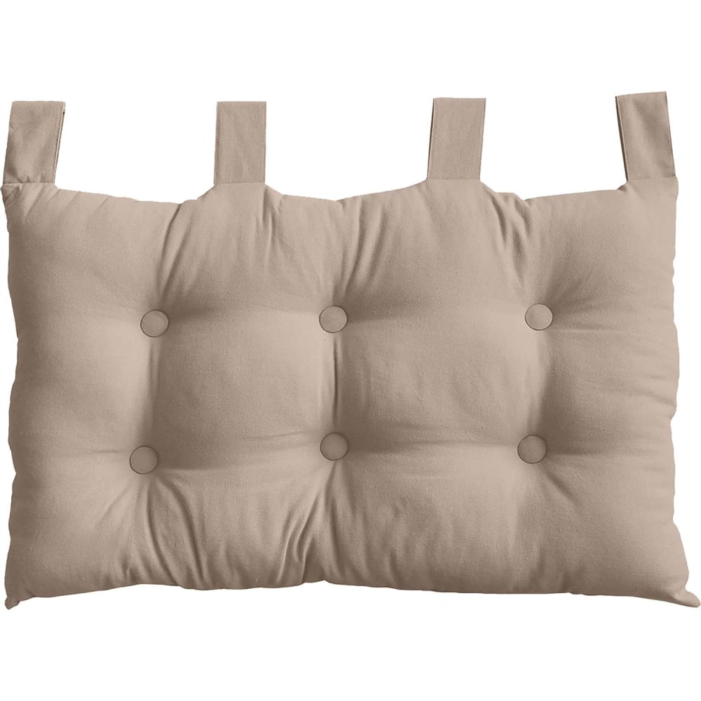 Tête de lit coussin à suspendre naturel 70 x 45 cm