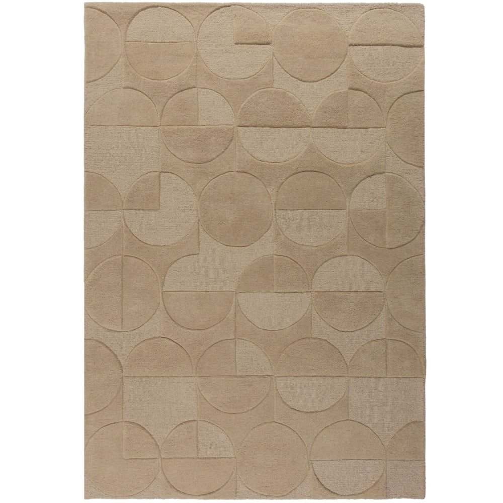 Tapis en laine beige 160x230cm