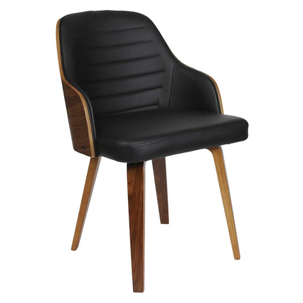 chaise vintage noir