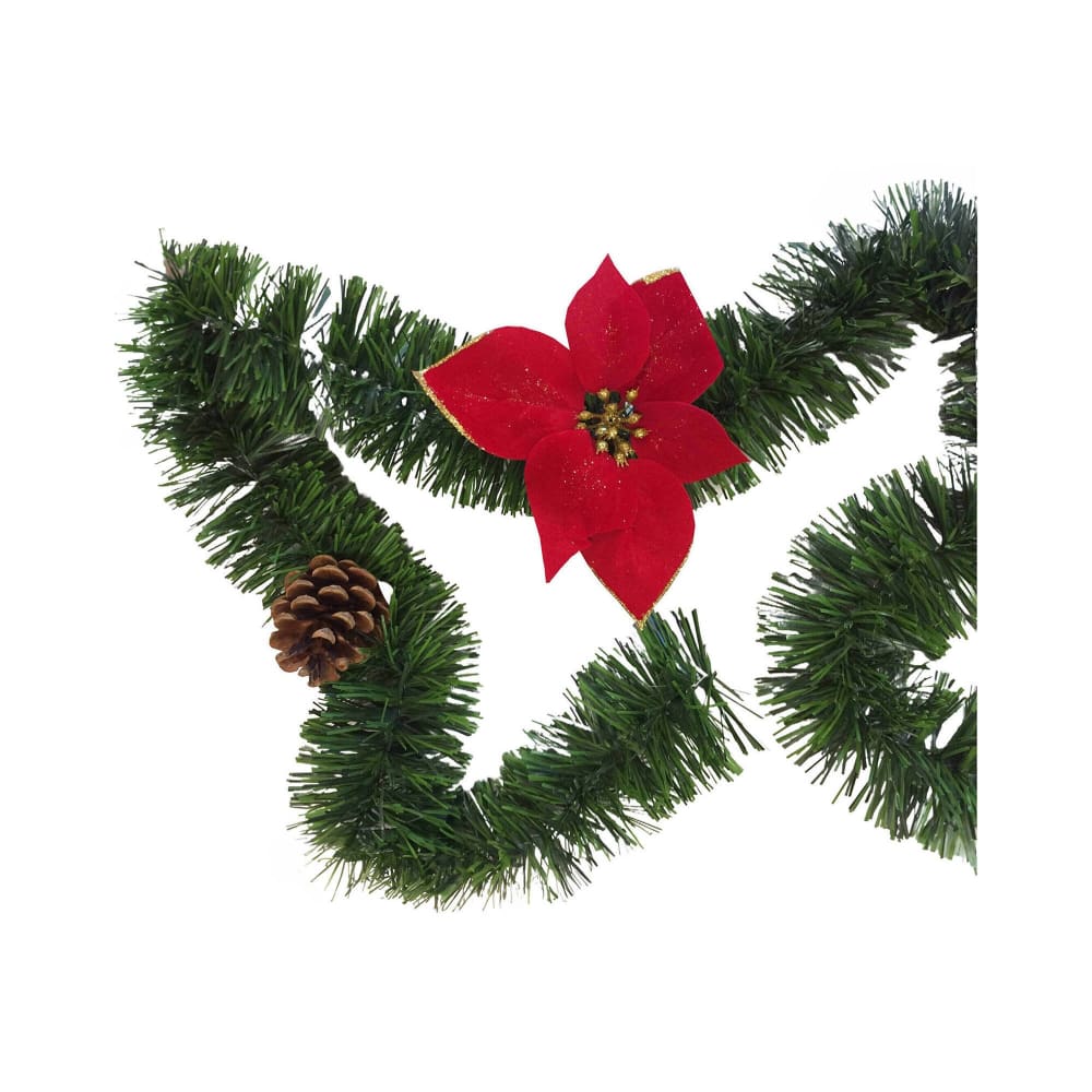 Décoration de Noël vert, rouge 800x8 h8 cm