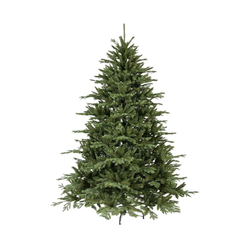Árbol de navidad artificial verde h 150 cm