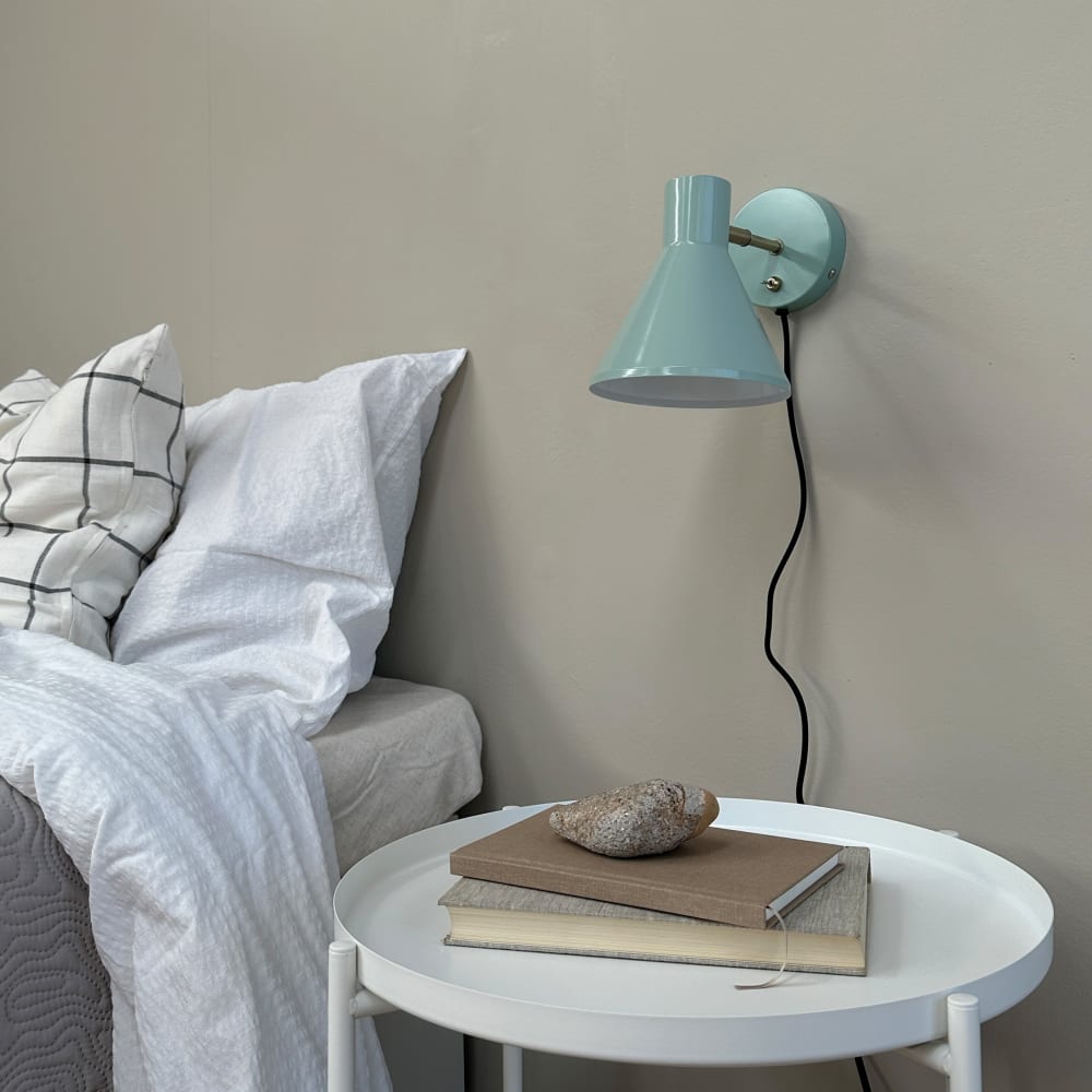 Applique en métal vert menthe / laiton - Maisons du Monde