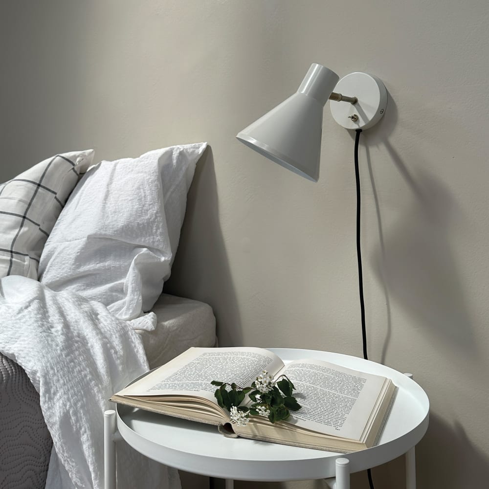 Applique en métal crème blanc / laiton - Maisons du Monde