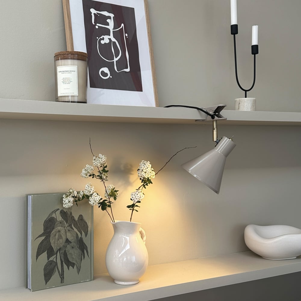 Lampe à pince marron / laiton - Maisons du Monde
