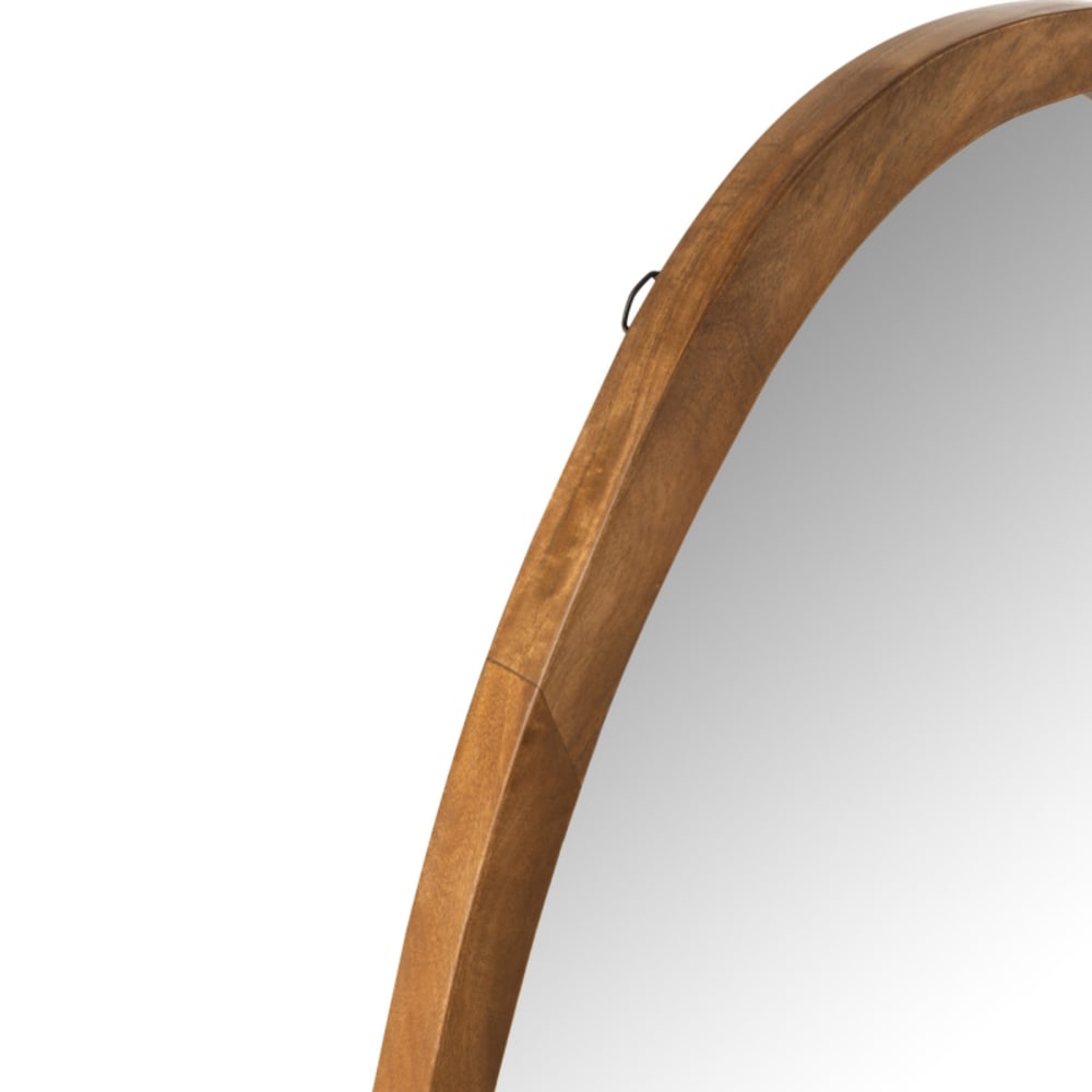 Miroir design 120x5x70 cm en manguier marron - WIOTA - Maisons du Monde