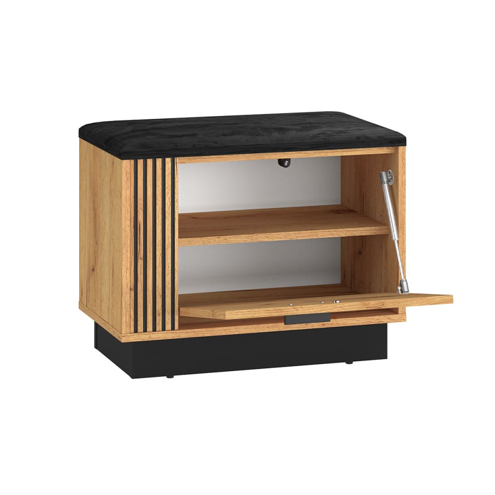 Sitzbank Schuhmöbel 1 Tür Vorderseite MDF Holz - Maisons Du Monde