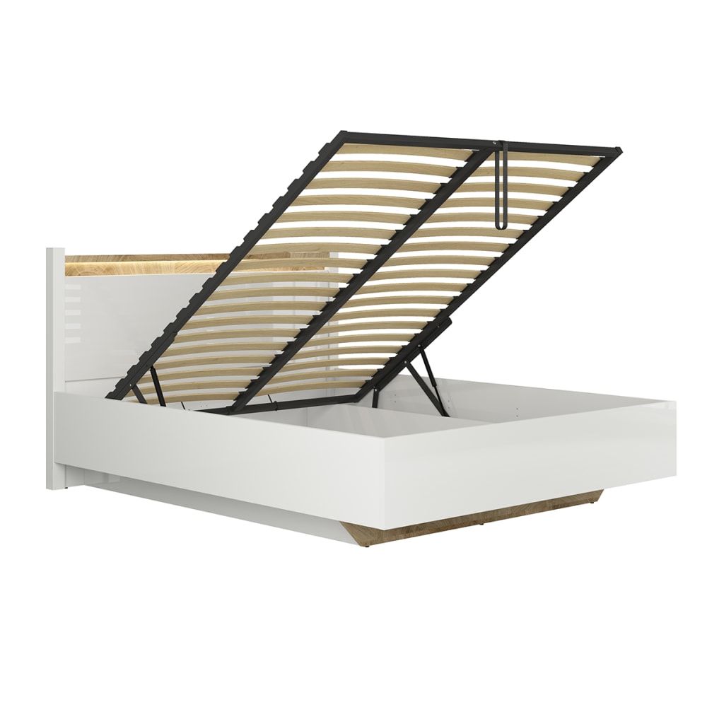 Lit coffre 140x200 sommier