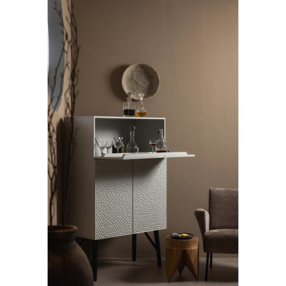 Armoire 3 portes en bois de manguier gris - Maisons du Monde