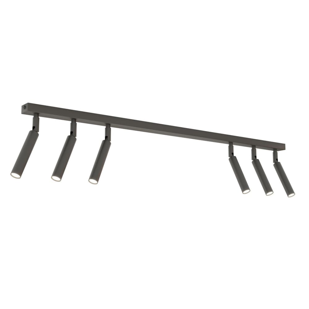 Plafonnier en métal noir, H: 18cm