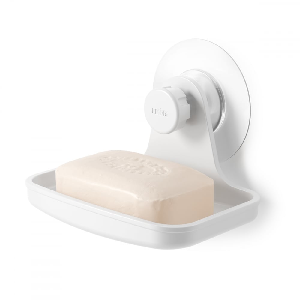 Porte savon flex en plastique blanc - Maisons du Monde
