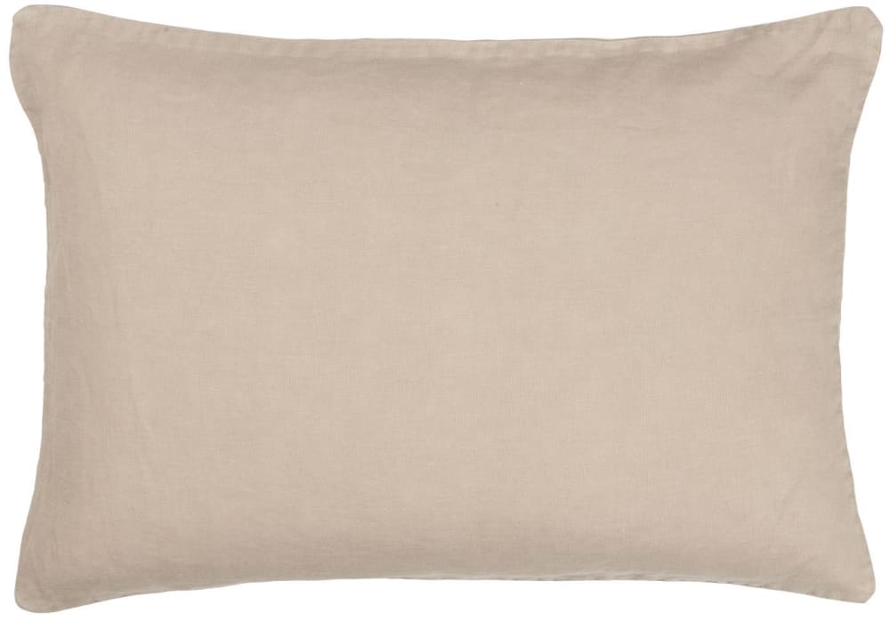 IB Laursen Kissenbezug Graunatur Leinen, 60 x 40 cm Beige Leinen