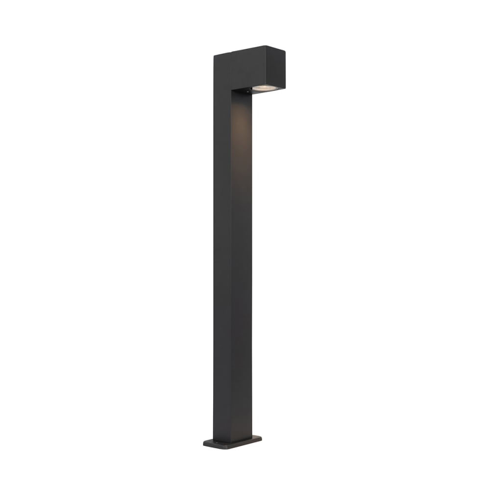 Lampadaire extérieur industriel gris foncé 80 cm IP44