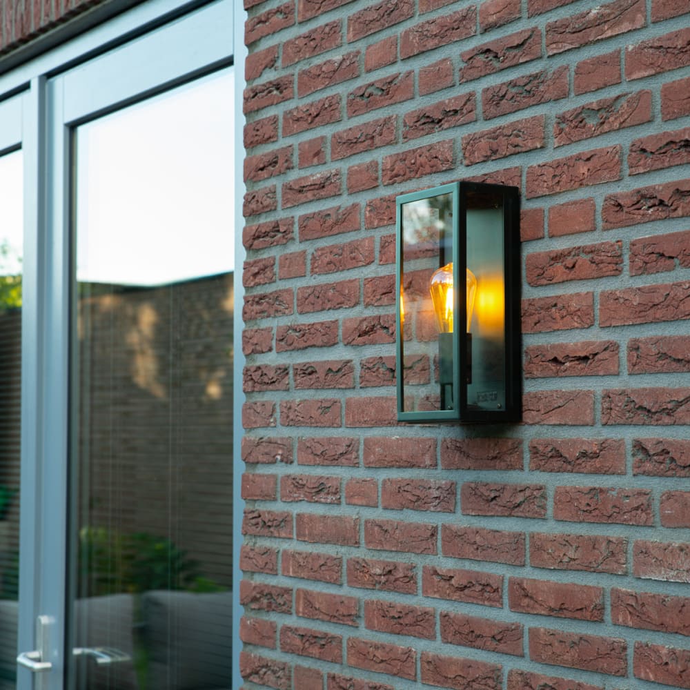 Applique extérieure vert foncé verre ip44 - Maisons du Monde