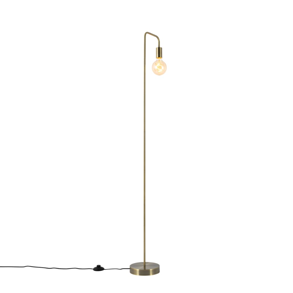 Lampadaire moderne bronze — vue 3
