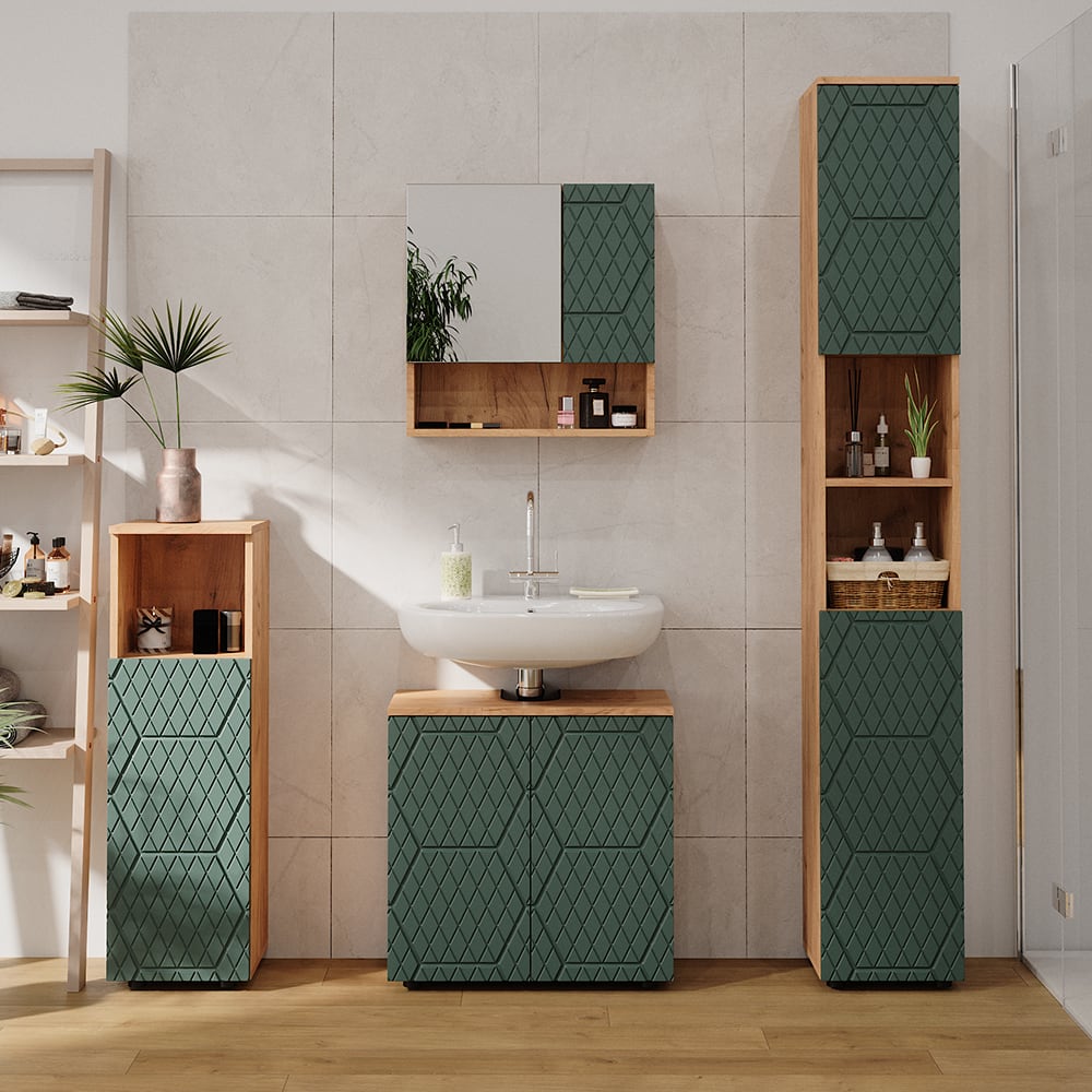 Armoire midisch, effet bois 30 x 95cm - Maisons du Monde