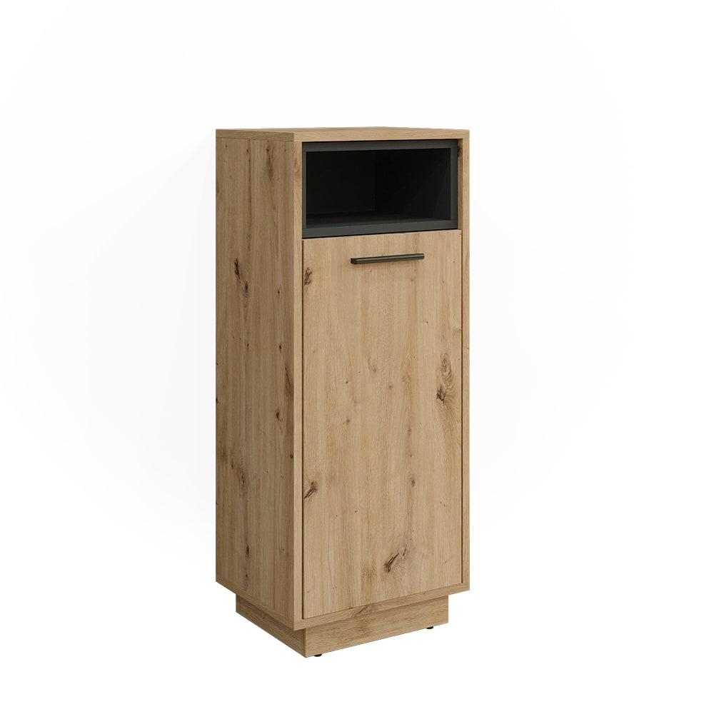 Vicco Midischrank, Artisan-Eiche 38 x 93cm style modern Braun Spanplatte