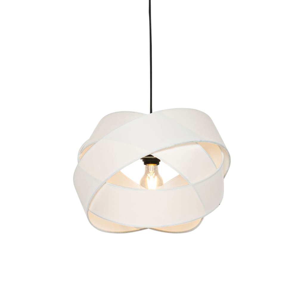 Lampe suspendue moderne blanche
