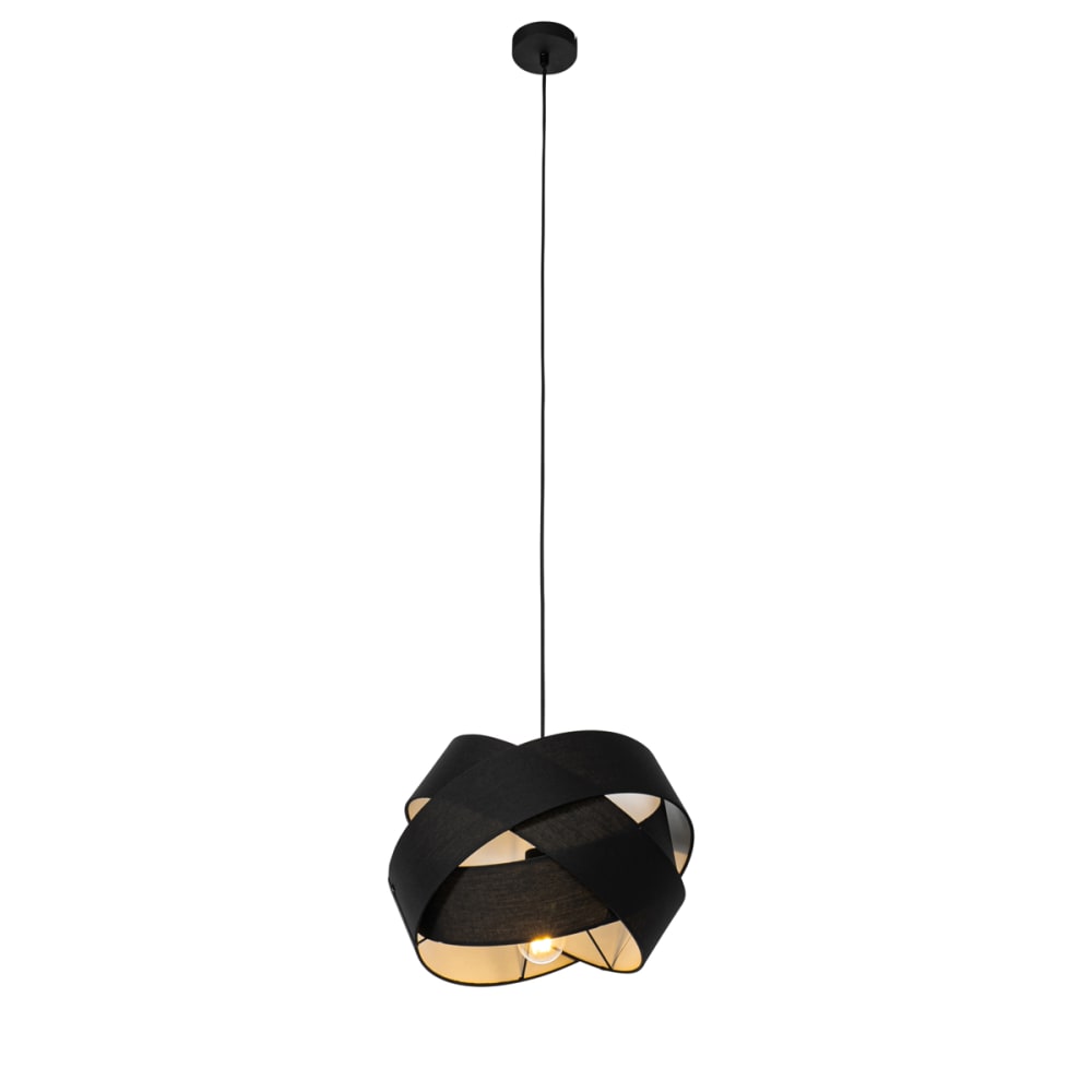 Lampe suspendue moderne noire — vue 4