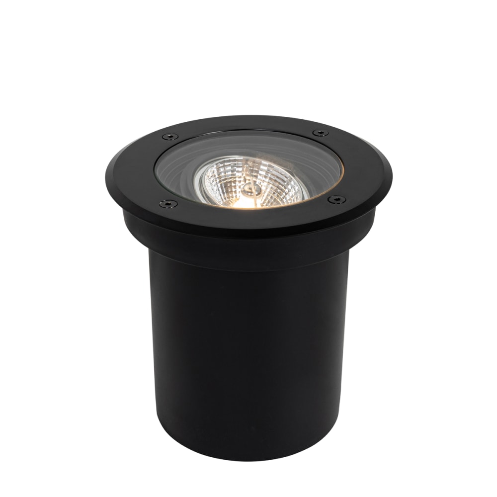 Spot sol extérieur noir AR70 orientable IP65