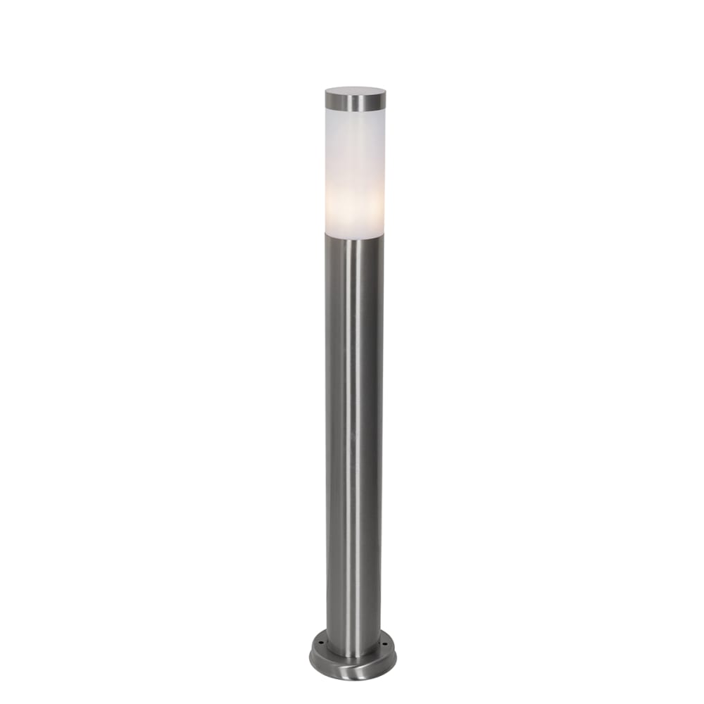 Lampadaire extérieur acier opale 80 cm IP44