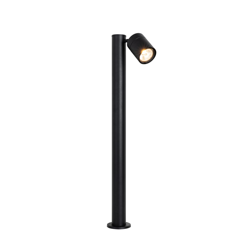 Lampadaire extérieur noir 80 cm AR70 orientable IP44