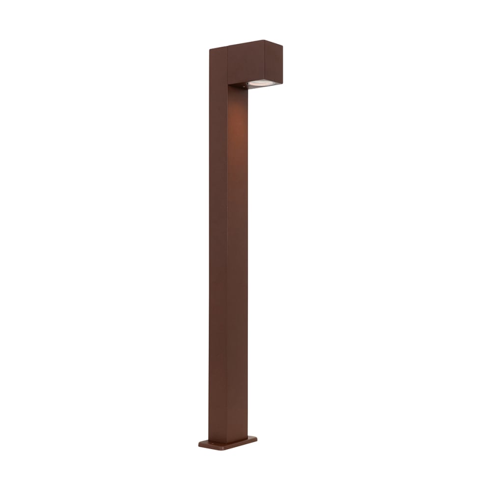 Lampadaire extérieur brun rouille 80 cm IP44