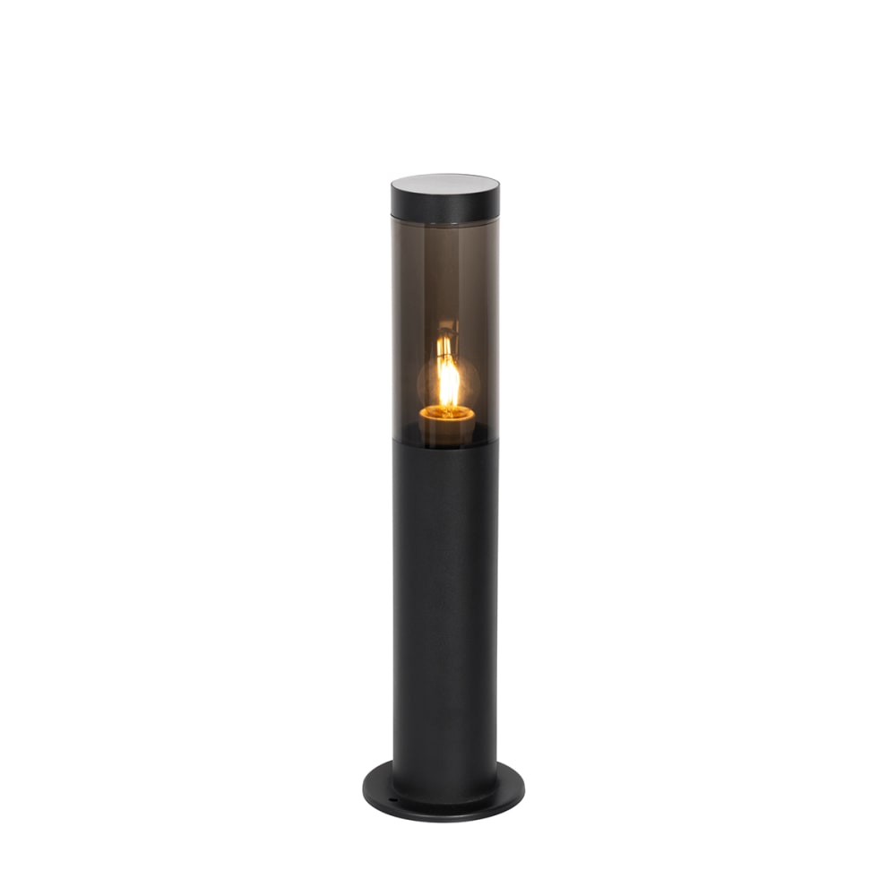 Lampadaire extérieur noir 45 cm IP44