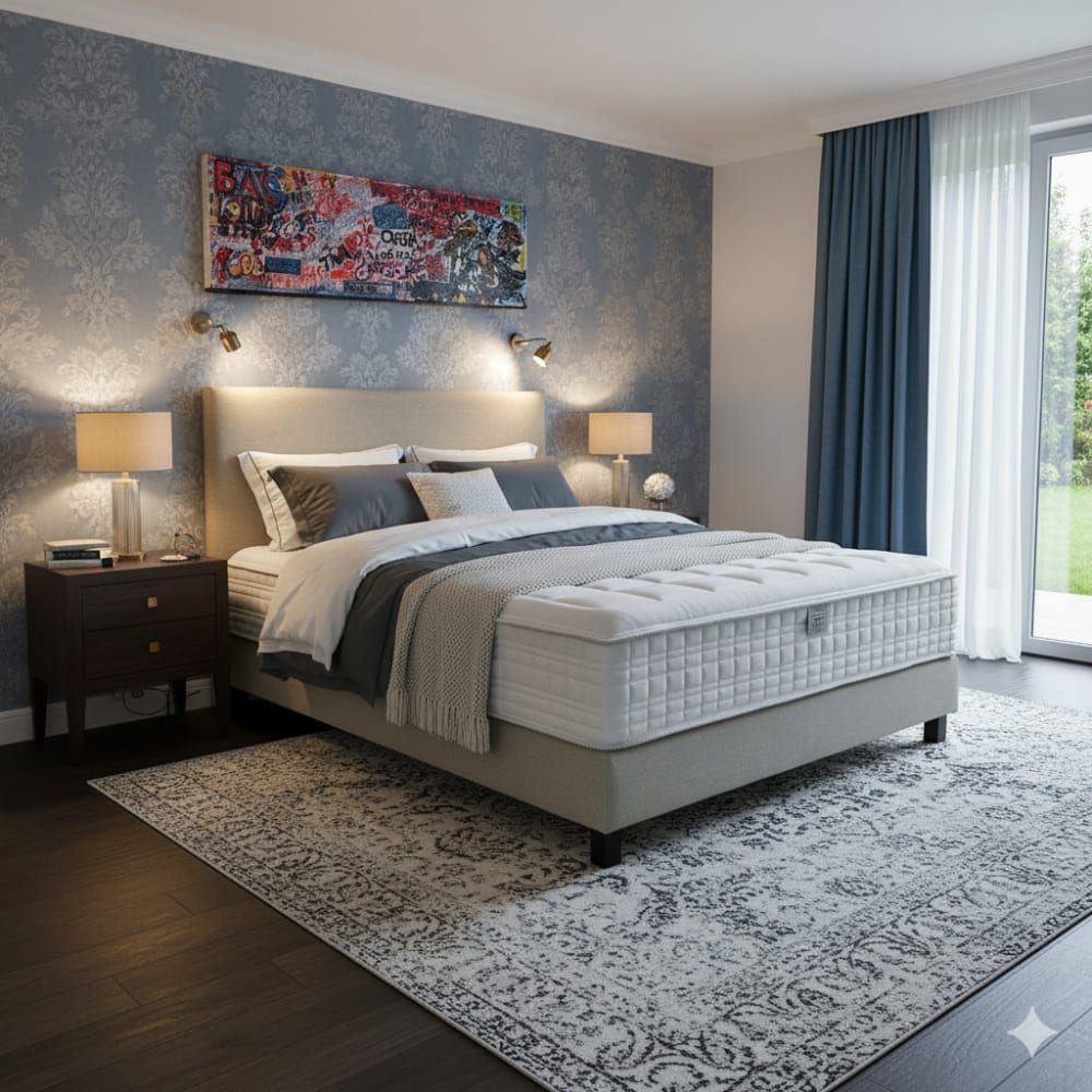 Matelas Essenzia HERITAGE 2600 RESSORTS  150x200 Ressorts