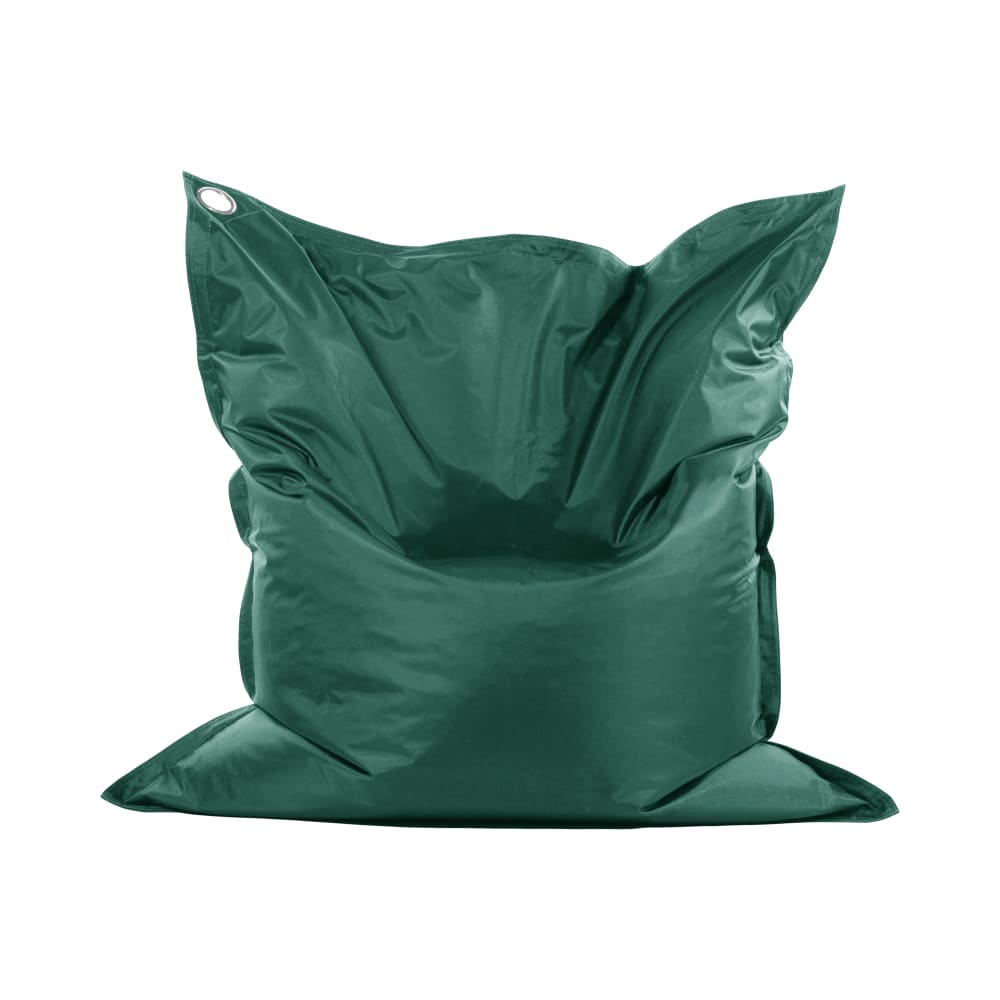 Pouf de sol en polystyrène recyclé 140 x 180 cm Vert Emeraude