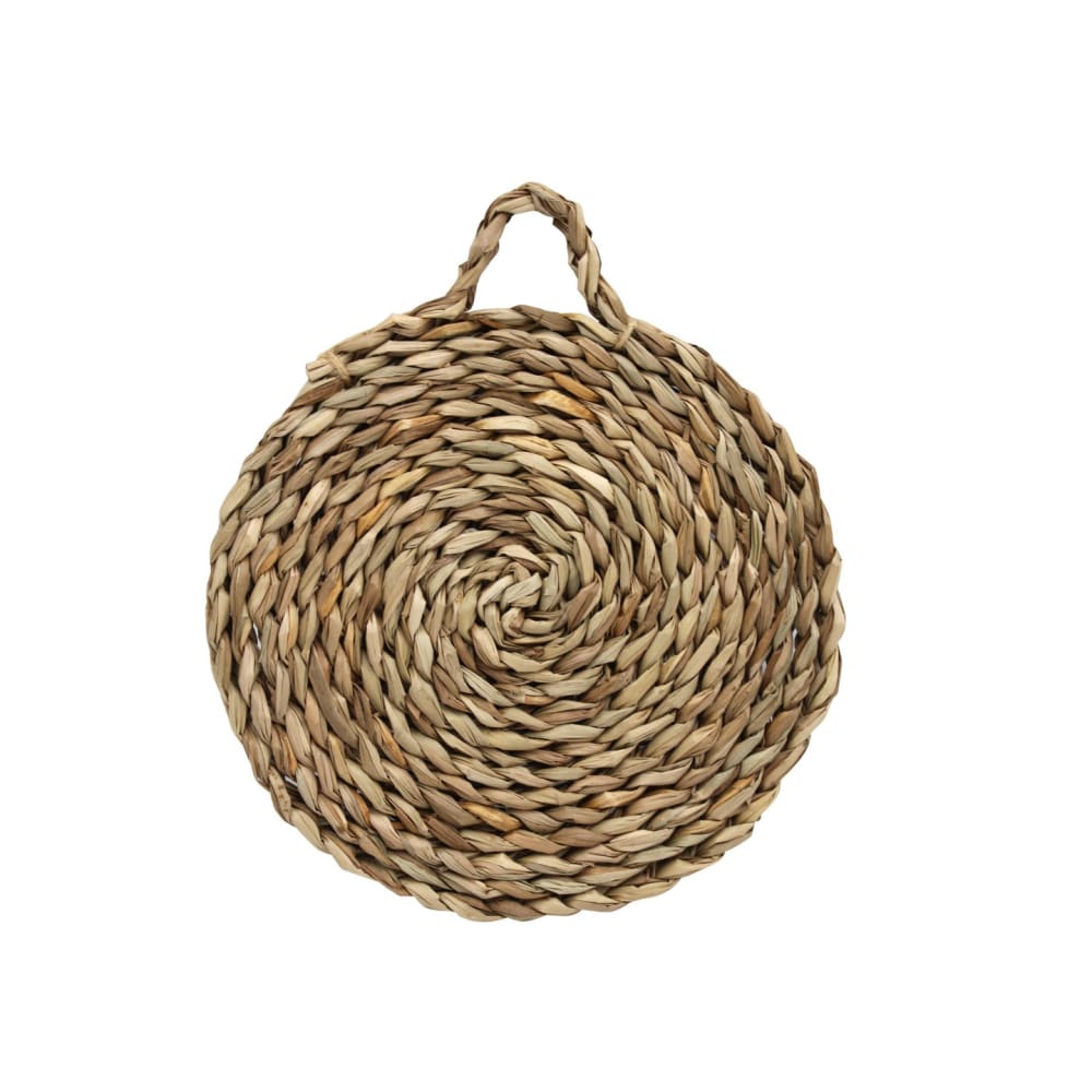 Dessous de plat en jonc de mer naturel 18 x 18 x 1 cm