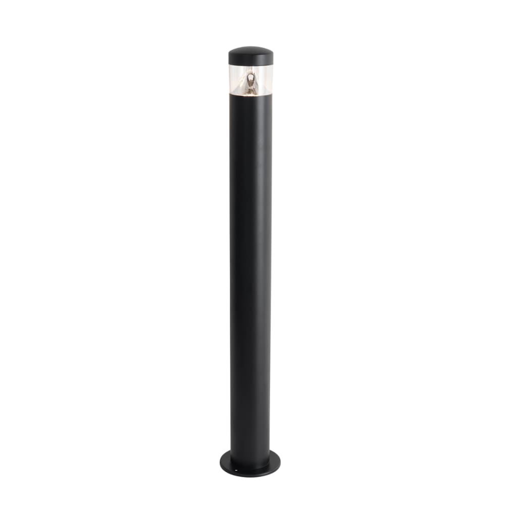QAZQA Außenleuchte schwarz, 80 cm, IP44, inkl. LED style modern - Aluminium