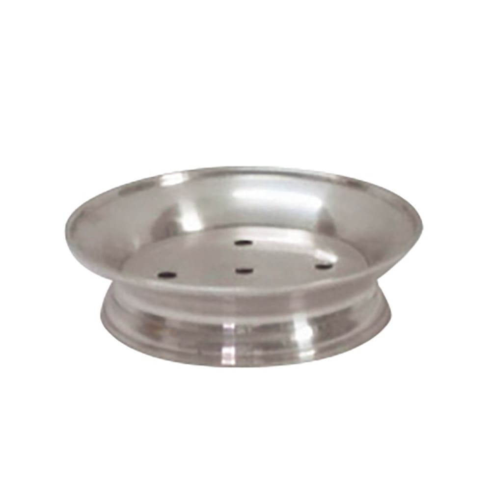 Porte-savon en laiton finition argent - L13 cm