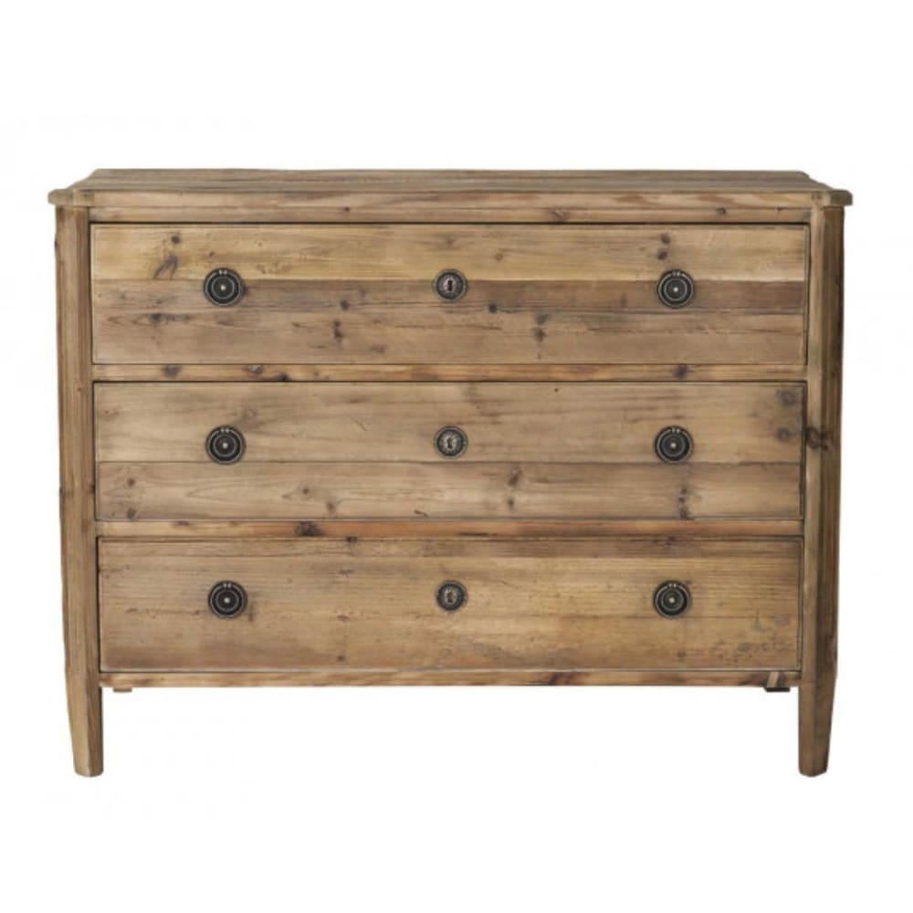 Commode en vieux pin