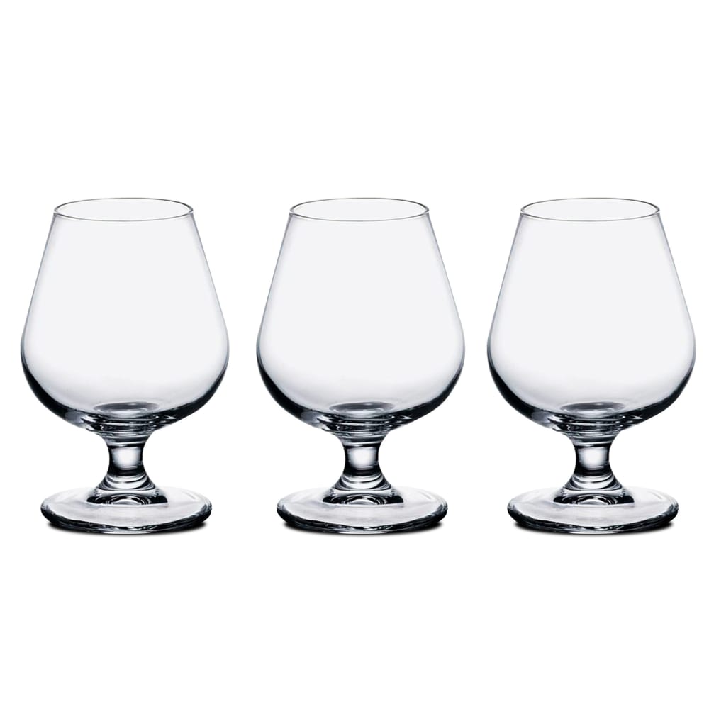 Set de 3 verres à cognac 25cl