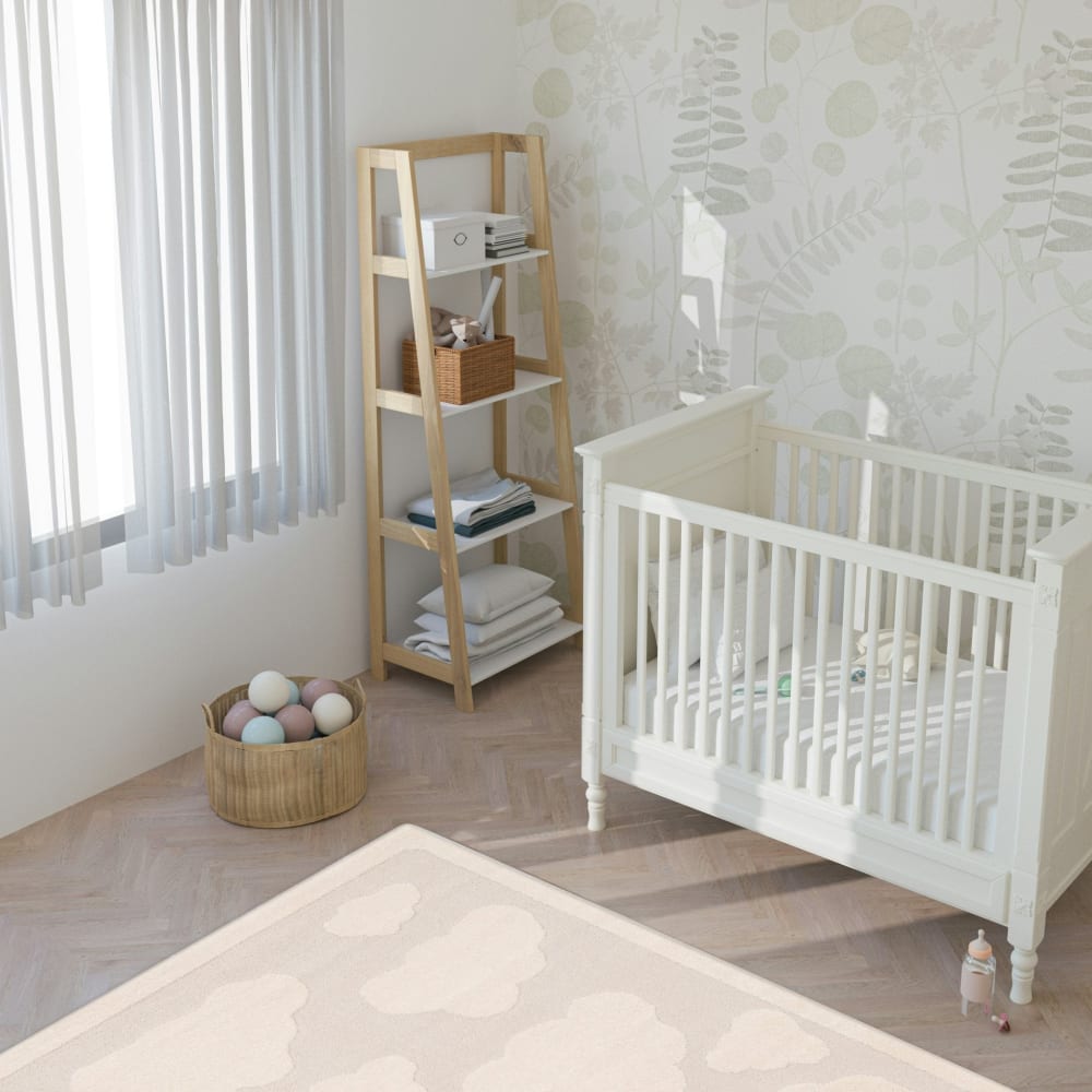 Tapis enfant avec effet relief beige 160 x 213 cm (AFK Living) - Image 1